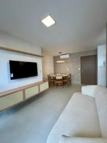Locação Apto Pronto Para Morar 02 Quartos 1 Suíte Equipado e Mobiliado Jatiúca Maceió