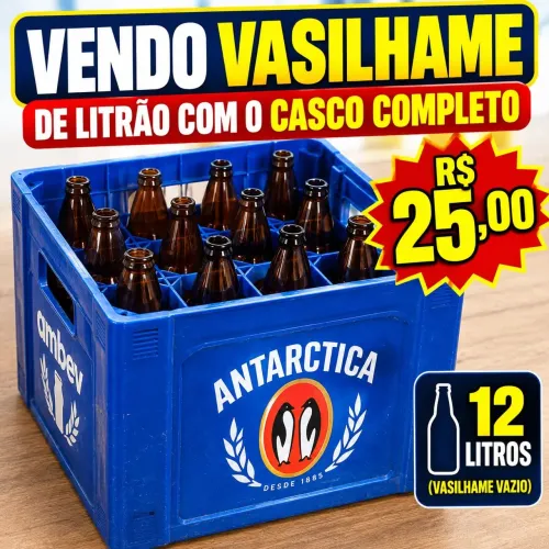 Bendo cx de litrão completa barato