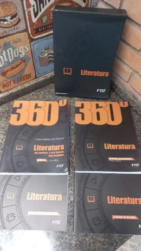 Livro 360° Literatura Box Incompleto