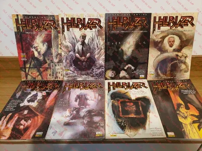 [Coleção Completa] Hellblazer Origens - John Constantine (Vols. 1 ao 8) Panini / Vertigo  