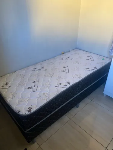 Cama solteiro box