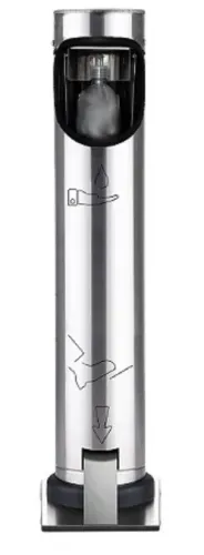 Totem para álcool em gel