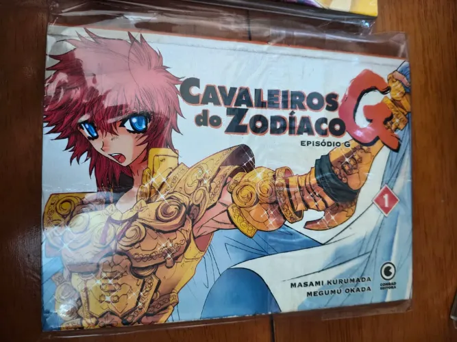 Mangá Cavaleiros do Zodíaco - Saga G - Completo