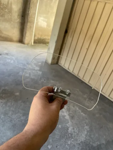 Defletor para Bolha de moto