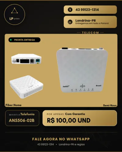 FiberHome Telefonia AN5506-02B (estoque)