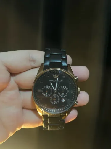 Relógio Empório Armani Ar5905 - Ouro Rosa (Usado)