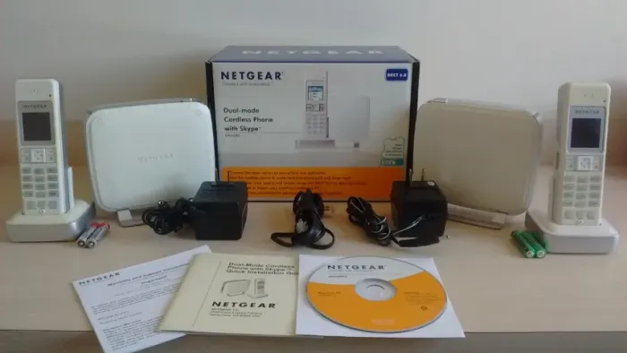 Telefone Netgear Dual-Mode (fixo e skype) Sph200d - Único Dono