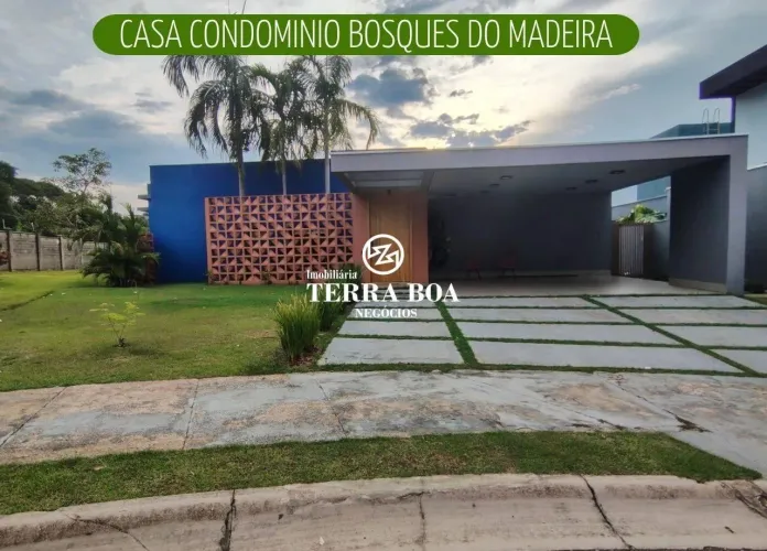 Casa Condomínio Bosques do Madeira - 03 suites