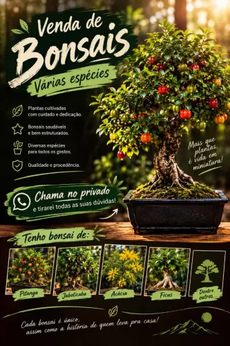 Vendo bonsai 