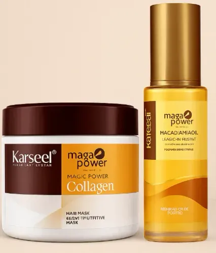 Super Máscara Karseell 500g original + Óleo Karseell 50 ml Profissional