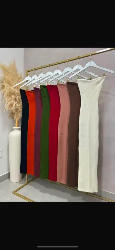 Vestido tricô