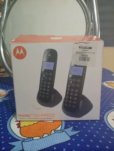 Telefone Motorola sem fio 