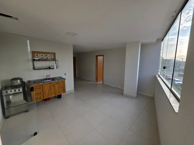 Apartamento 1 quarto com ótima ventilação e vista parcial para o mar Perocão, Guarapari