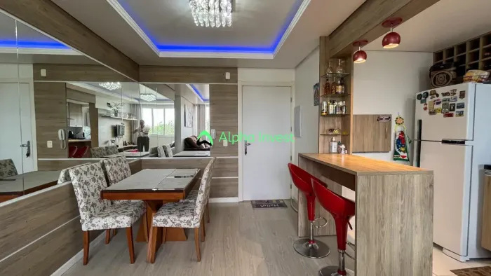 apartamento mobiliado para locação no Vida Viva Clube Canoas