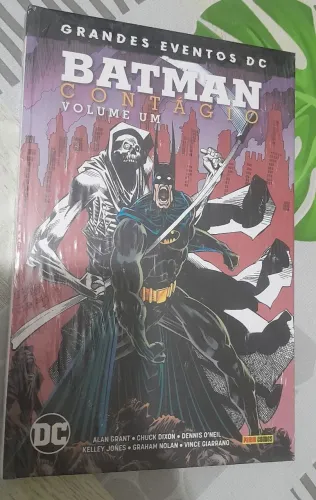 Hq Batman Contagio vol 1 - Grandes Eventos DC Panini Lacrada