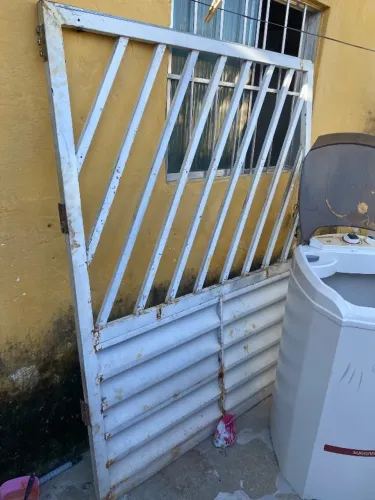 Portão galvanizado 250 reais