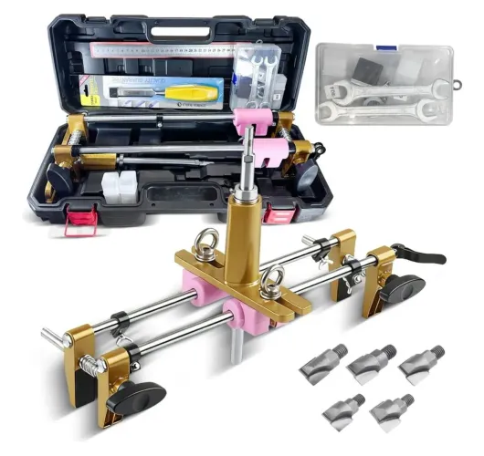 Kit gabarito instalação de fechaduras