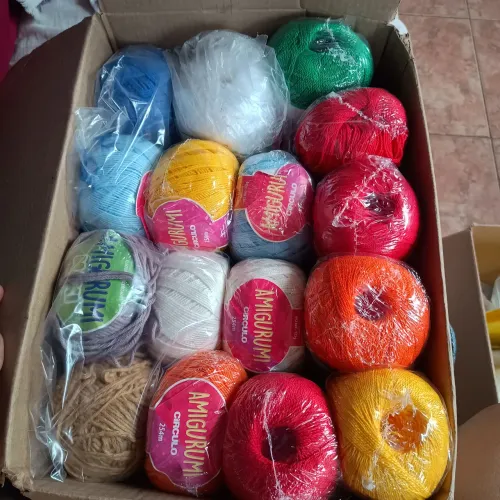 Lotes de Linhas Crochê, Amigurumi