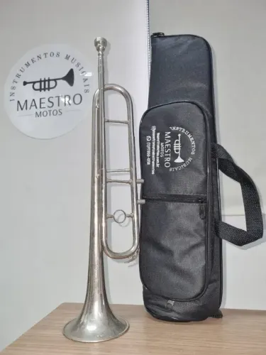 Corneta Brasil Musical Sib - Fanfarra Exercito Militar - c/ Bag e Bocal - Envio - OLX PAY