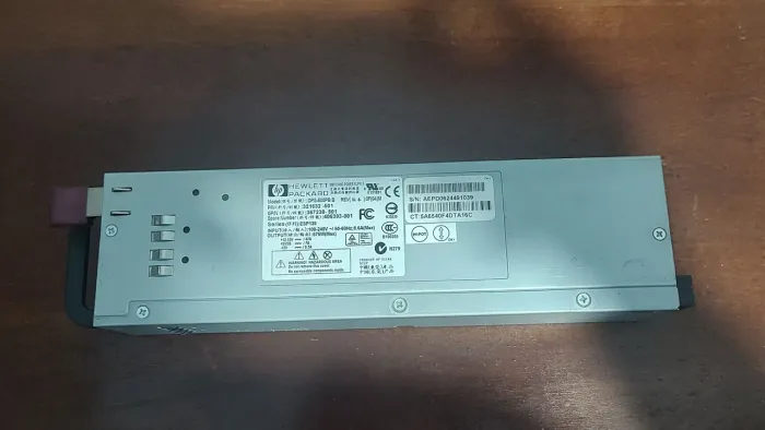 Fonte Servidor HP 575W Reais - DPS-600PB B (Ideal p/ Projetos e Reposição)