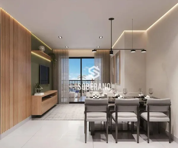 Apartamento com 2 dormitórios à venda, 50 m² por R$ 410.986,53 - Intermares - Cabedelo/PB