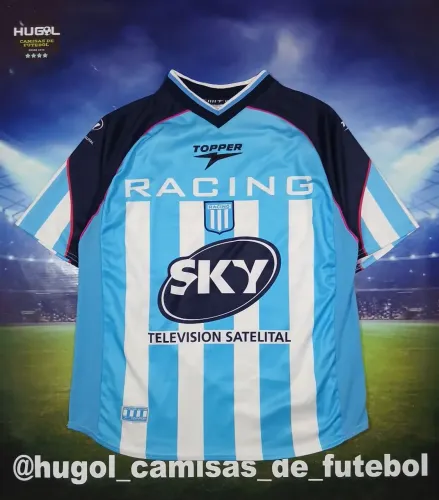 Camisa do Racing Club 2001 Topper S/N Zerada 