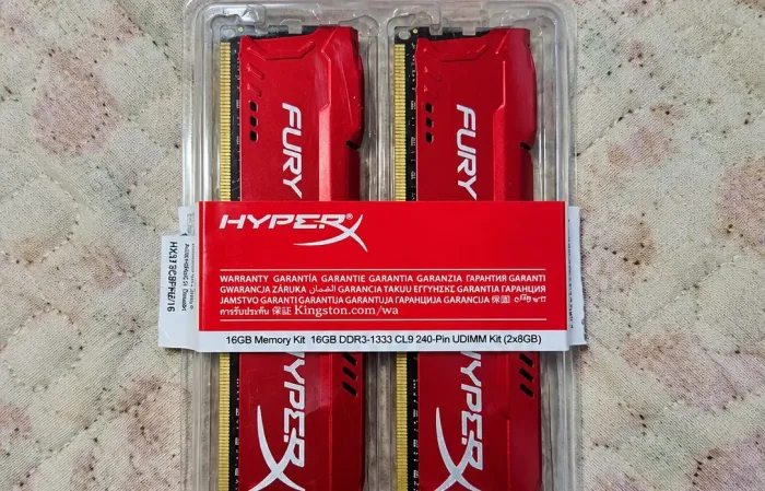 16gb Ddr3 (2x8 1333mhz)