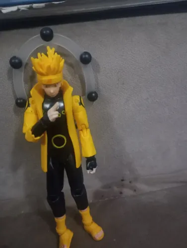 Boneco Naruto modo rikudou original Bandai anime heroes