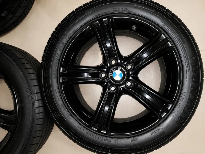 JOGO DE RODAS BMW ORIGINAIS + PNEUS DUNLOP ZEROS