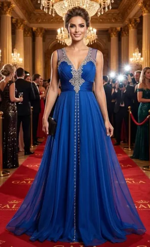 Vestido Madrinha Formatura Festa Azul com Pedrarias