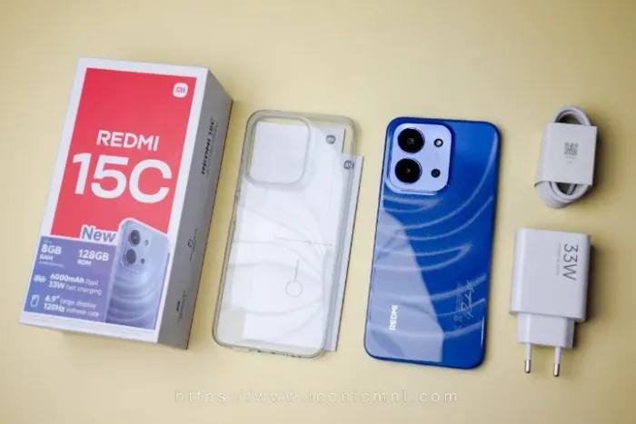 XIAOMI REDMI 15C 128GB/4GB RAM - CELULAR NOVO