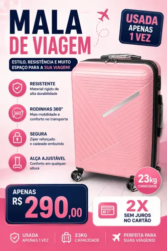 Mala de viagem 23kg