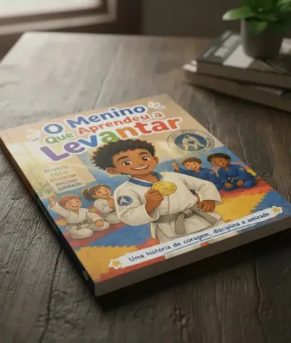 (jiu-jitsu) Menino que apreendeu.