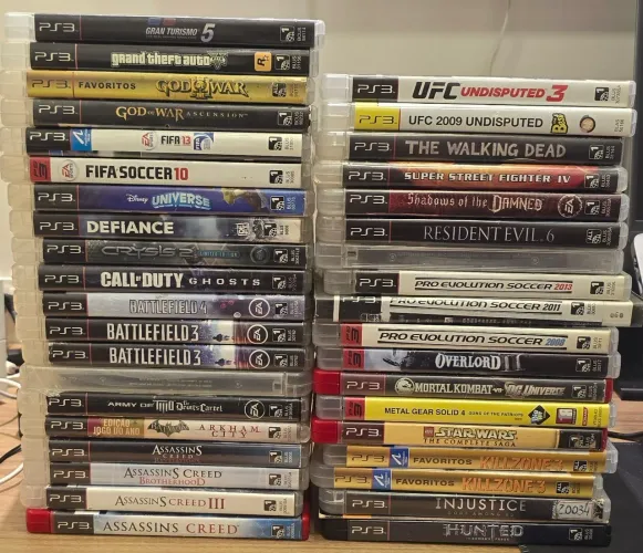 Lote 38 Jogos PS3 - Preços na Descrição - Alguns Raros