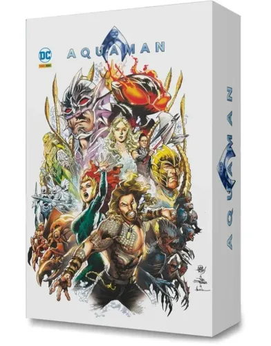 Box Aquaman 5 Livros Edição Limitada Original Panini Lacrado