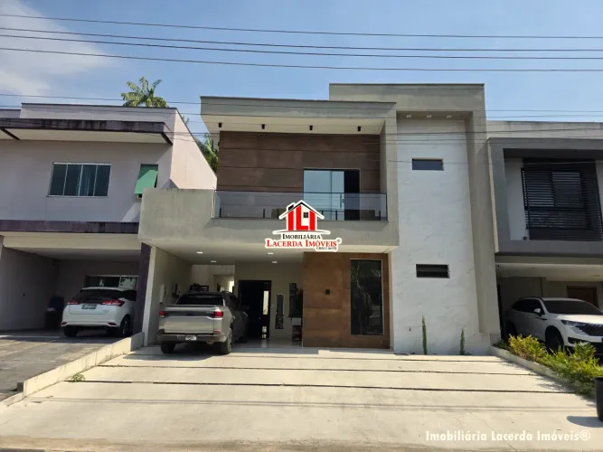 Condomínio Tiradentes, Casa com energia solar, 5 suítes, fundo para área verde, Piscina co