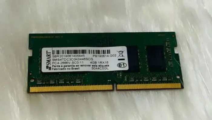 Memória RAM Notebook DDR4 4GB 2666mhz
