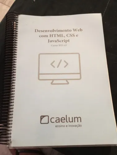 Apostila Caelum Desenvolvimento web : html5, css3 e JavaScript 