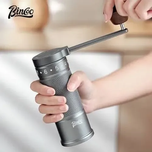 Moedor de Café Manual Bincoo com Ajustes Externo - Raríssimo no Brasil 