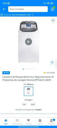 máquina de lava 13kg preço IMPERDÍVEL com nota fiscal 
