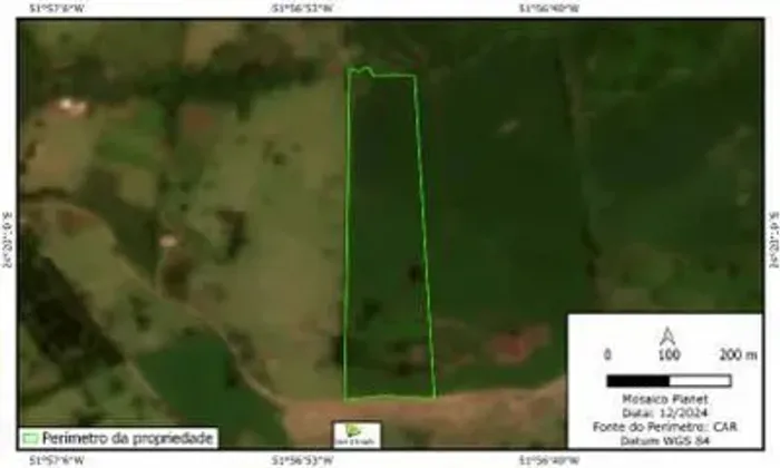 Terreno Rural 60.500m² | Nova Tebas-PR | Colônia Muquilão - Gleba 14 - Condições de Pagame
