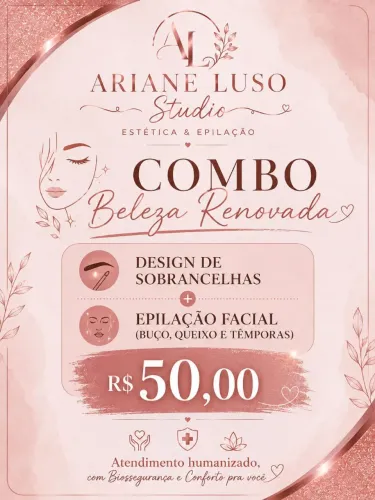 Depilação com cera quente $50,00