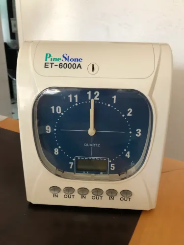 Relógio de Ponto Cartográfico Pine Stone ET-6000A Semi Novo