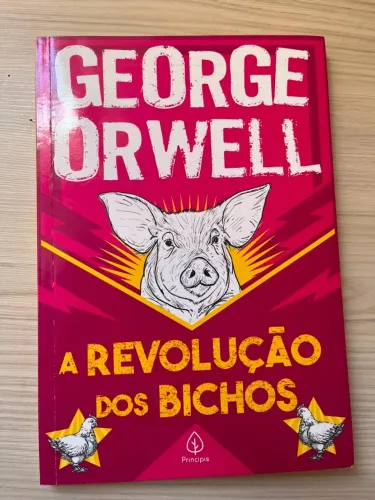 Livro " A revolução dos bichos" George Orwell