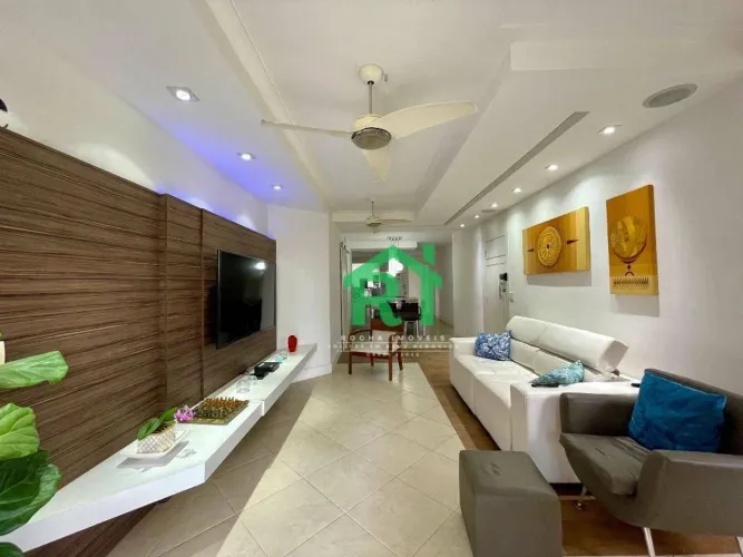 Apartamento com 3 quartos (2 suítes), 1 vaga e lazer à venda em Jardim Astúrias, Guarujá