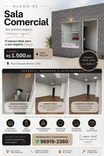 Sala para uso Comercial