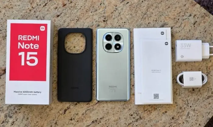 XIAOMI REDMI NOTE 15 256GB/8GB RAM - APARELHO CELULAR NOVO