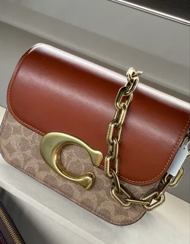 Bolsa Coach Idol Signature Canvas