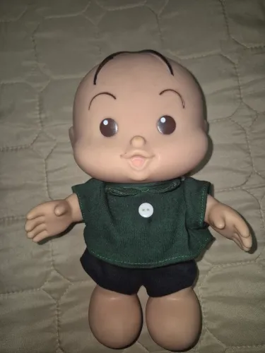 Boneco cebolinha da turma da Mônica 