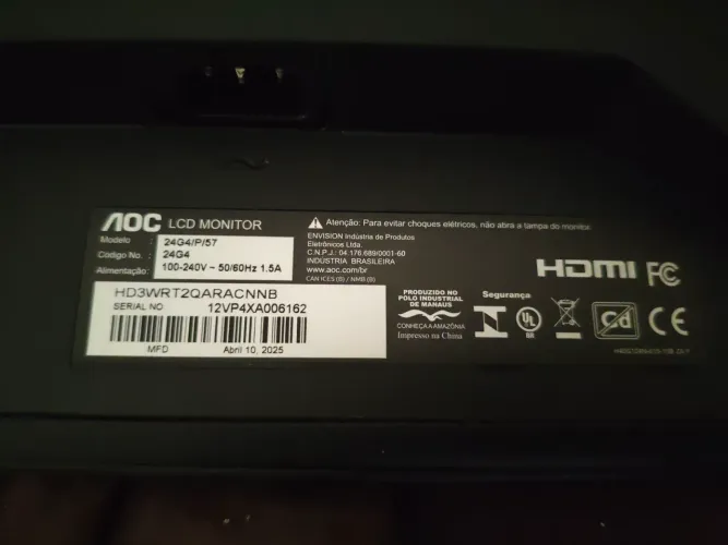 MONITOR AOC FULL HD